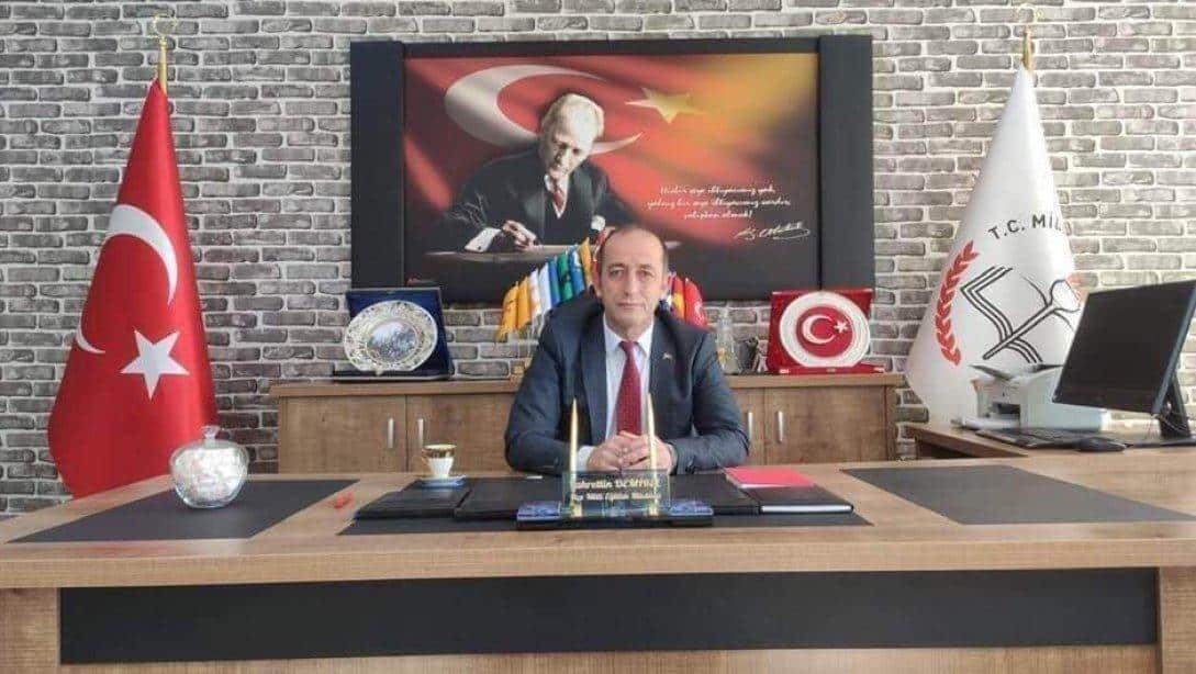 19 Mayıs Atatürk'ü Anma, Gençlik ve Spor Bayramımız Kutlu Olsun.      Fahrettin Demirel   Aralık İlçe Milli Eğitim Müdürü